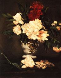 Edouard Manet Vase of Peonies on a Pedestal Sweden oil painting art